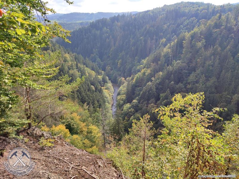 Fotografie Pohled do údolí Jizery: Pohled do údolí Jizery, 554
