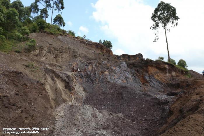 Photo Karakura Hematite Mine, SW Uganda : Karakura hematite mine near Kabale in SW Uganda  , 