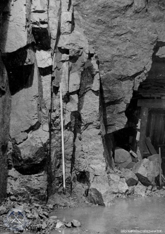 Fotografie : V�lom pro vodovodn� tunel z Fl�j� do �enbachu., Fl�je