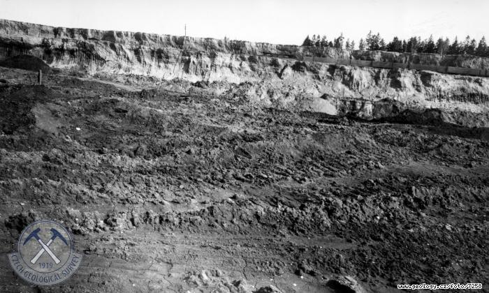 Fotografie : Deformovan kvartrn sedimenty, D.Rychnov-velkodl Ptelstv
