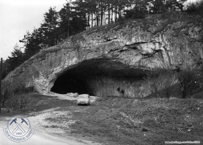 Fotografie : Vchod do Sloupskch jeskyn, Sloup